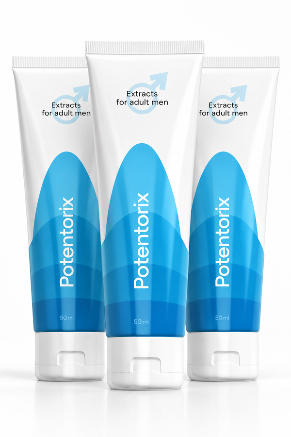 Potentorix Gel — three tubes with packaging